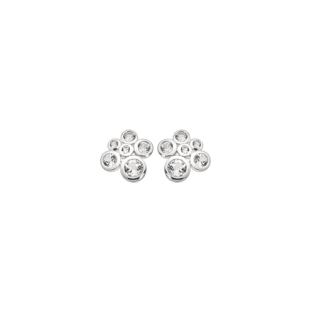 Hot Diamonds Hot Diamonds Women's Tender Cluster Earrings in Silver - 3