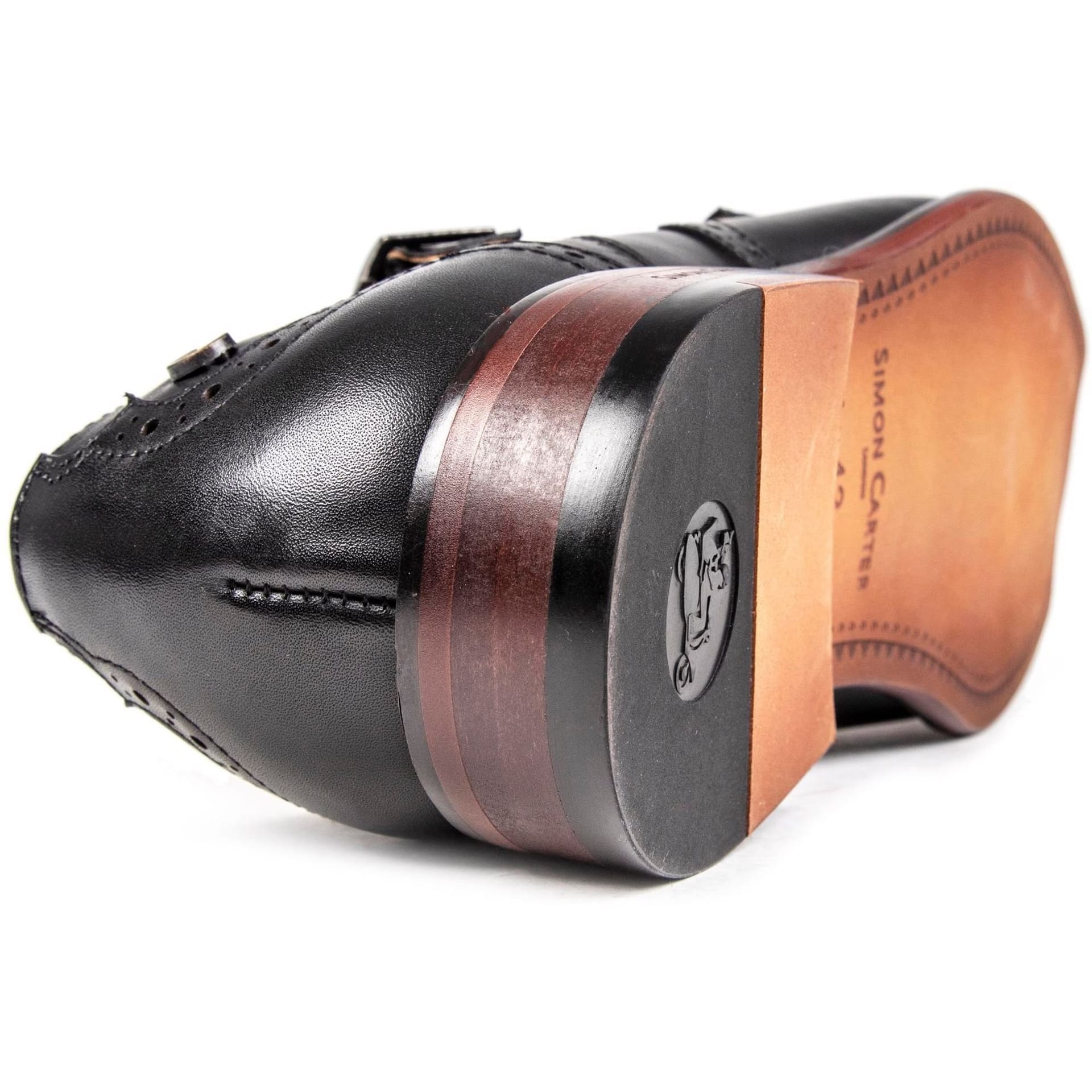 Simon Carter SIMON CARTER Men's Spaniel Shoes in Black - 4