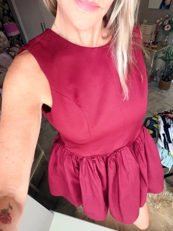 Never Fully Dressed Never Fully Dressed dress with double lined skirt size 12 petit - 1