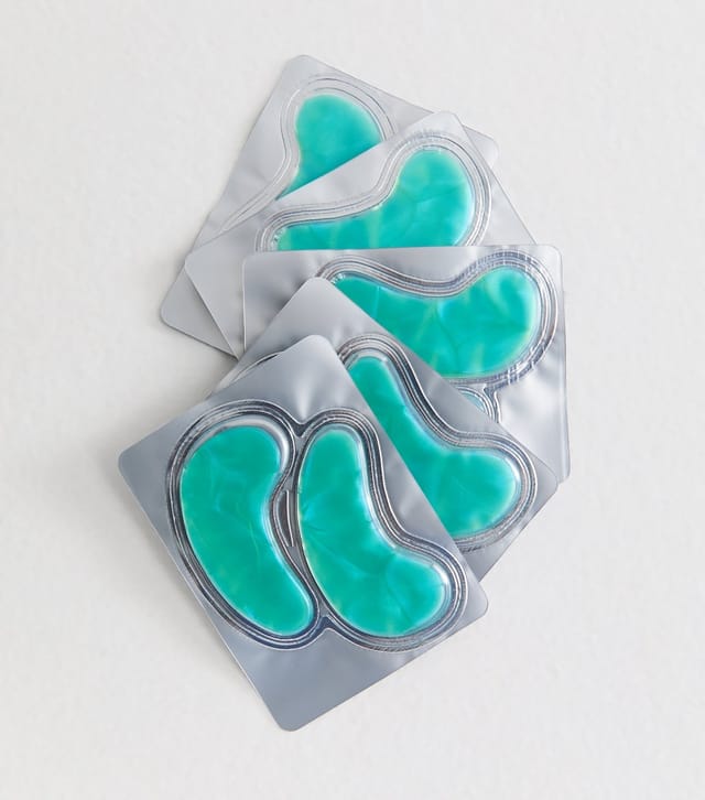Danielle Creations Set of 5 Teal Hydrogel Under Eye Masks Danielle New Look - 2