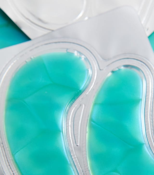 Danielle Creations Set of 5 Teal Hydrogel Under Eye Masks Danielle New Look - 3