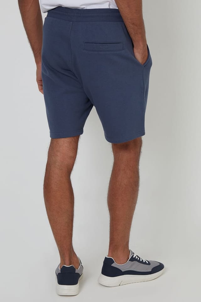 Threadbare Threadbare Men's 'Bergamot' Fleece Shorts in Blue - 2