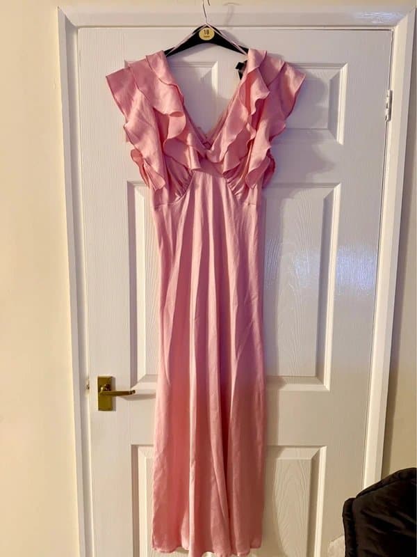 New Look New look Pink Satin Dress