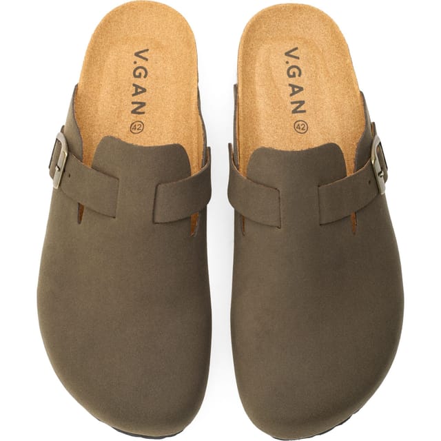 V.GAN V.GAN Men's Taro Comfort Soft Footbed Shoes in Green - 2