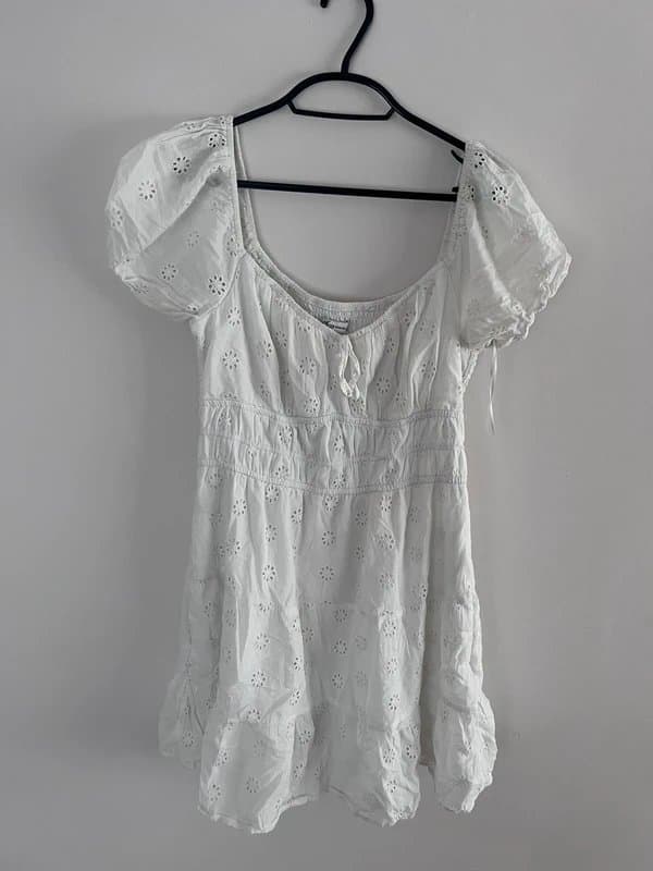 Hollister Hollister white summer dress size L