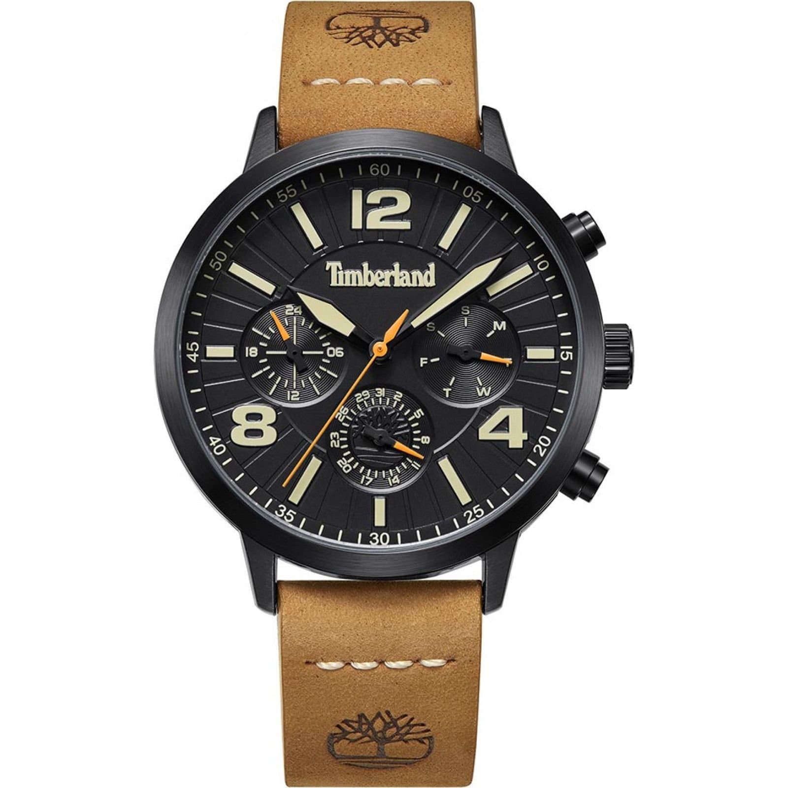 Timberland Timberland Men's Louden 44mm Quartz Watch in Beige