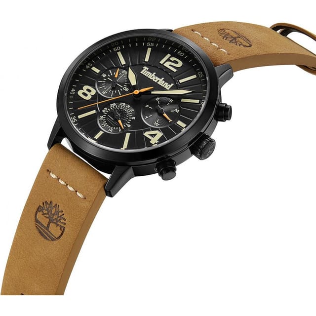 Timberland Timberland Men's TDWGF2182201 Louden 44mm Quartz Watch in Beige - 2