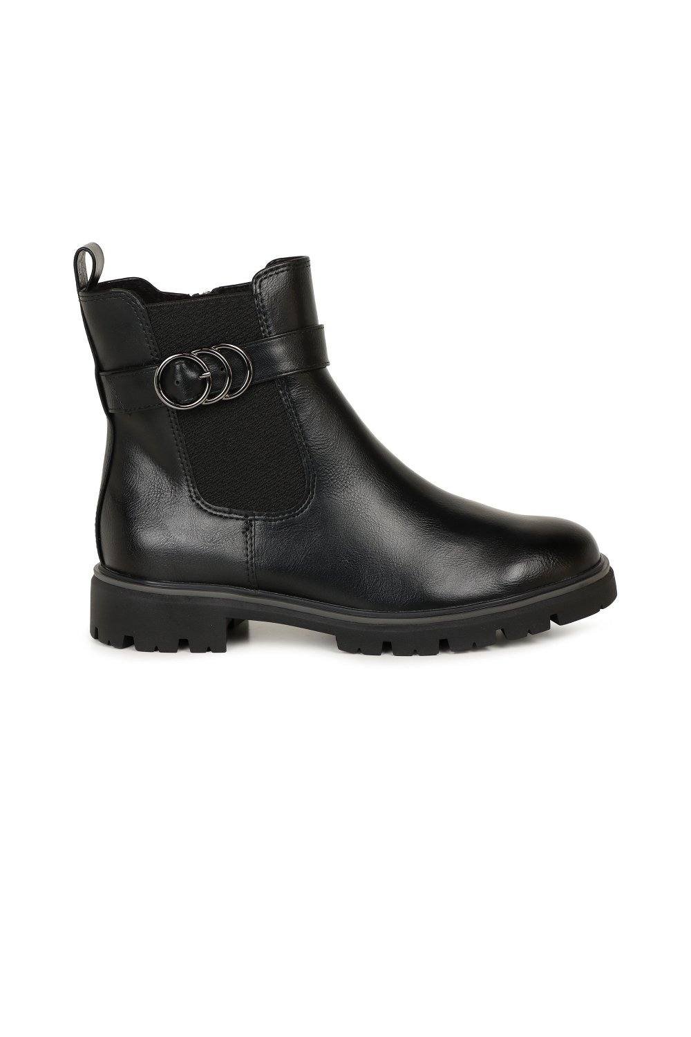 marco tozzi Marco Tozzi Women's 'Burgos' Chelsea Boots in Black - 2