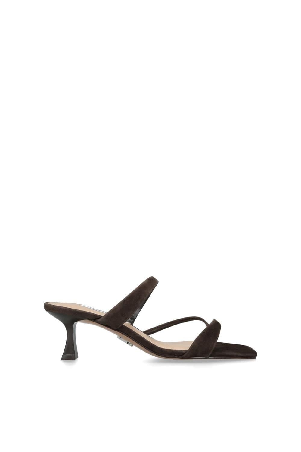 Steve Madden STEVE MADDEN Women's 'Ajay Brown Suede' Suede Heels