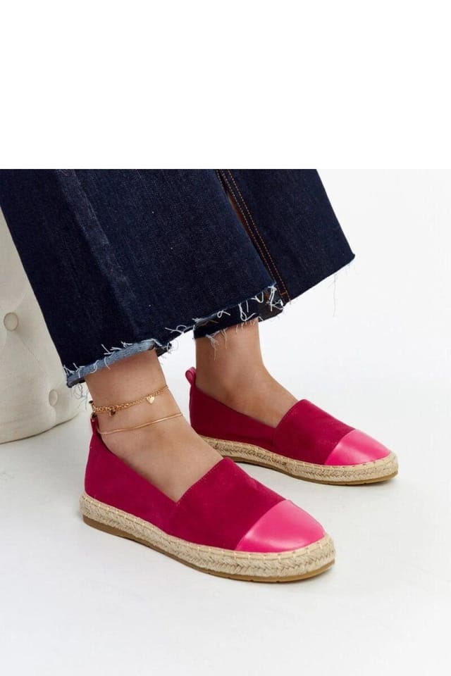 Love Lace Love Lace Women's Espadrille Slip On Wedge Platform for Spring Summer All Day Comfort in Pink - 2