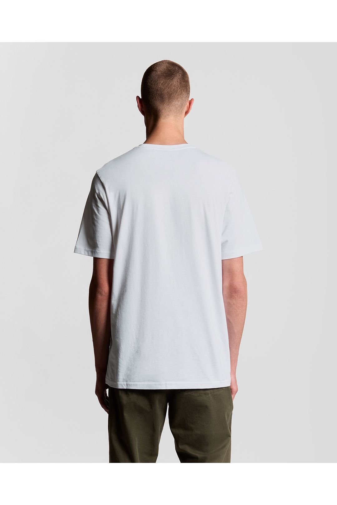 Lyle & Scott Lyle & Scott Men's Plain T-Shirt White - 3