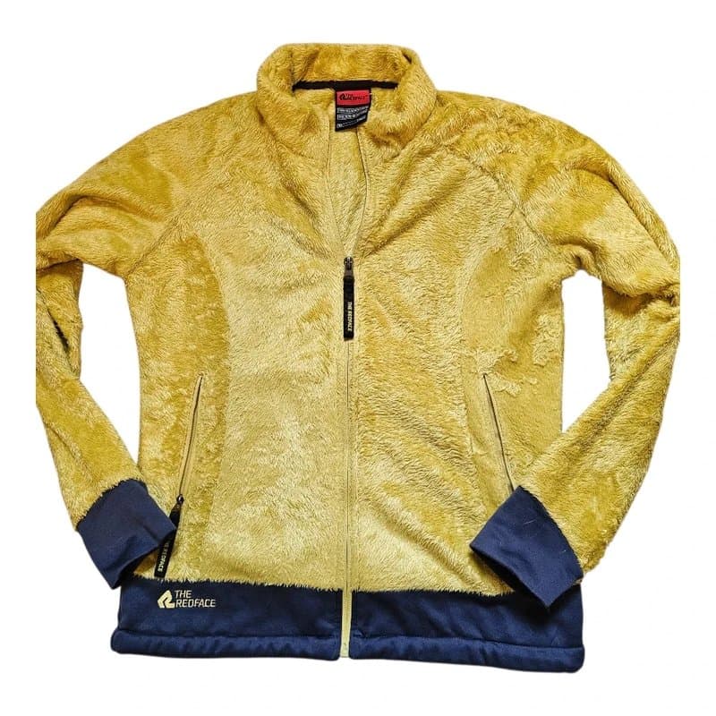 The Redface The Redface trekking running fleece fluffy yellow mustard size S