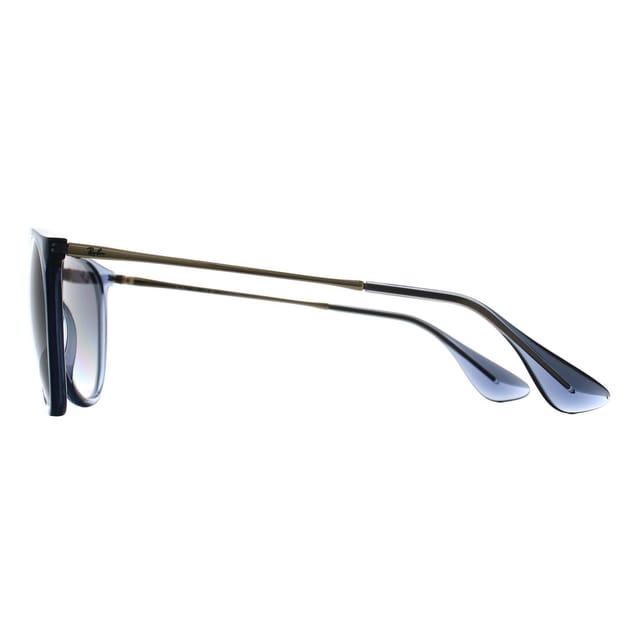 Ray-Ban Ray-Ban Women's Round Transparent Blue Grey Gradient Polarized RB4171 Erika - 3