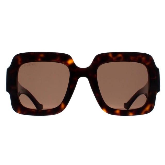 Gucci Gucci Women's Square Havana Brown GG1547S - 2