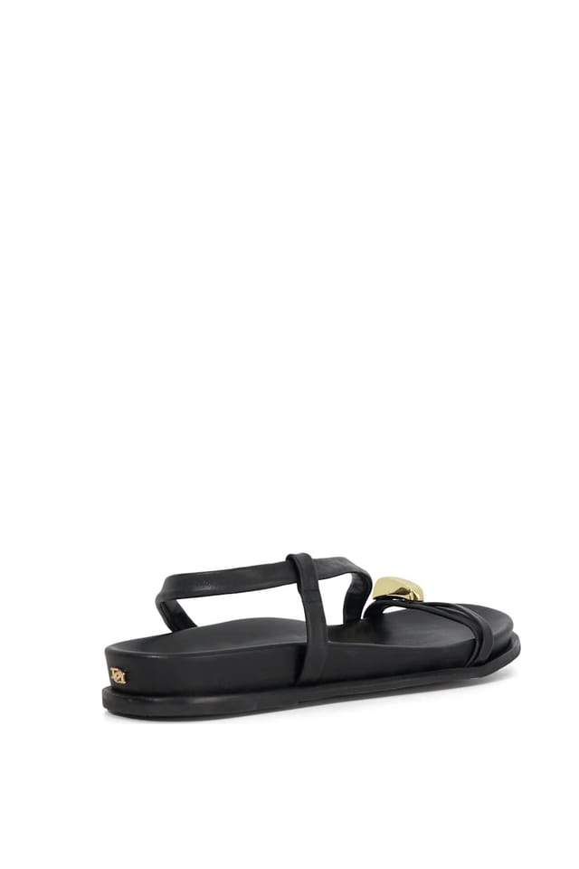 Dune London Dune London Women's 'Lyn' Leather Sandals in Black - 3