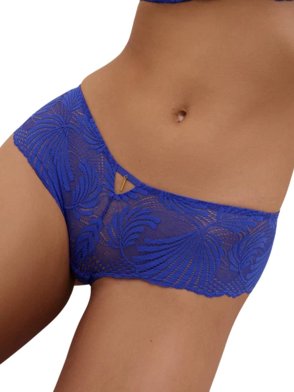 Aubade Aubade Women's Rhythm Of Desire Cheeky Short in Blue - 3