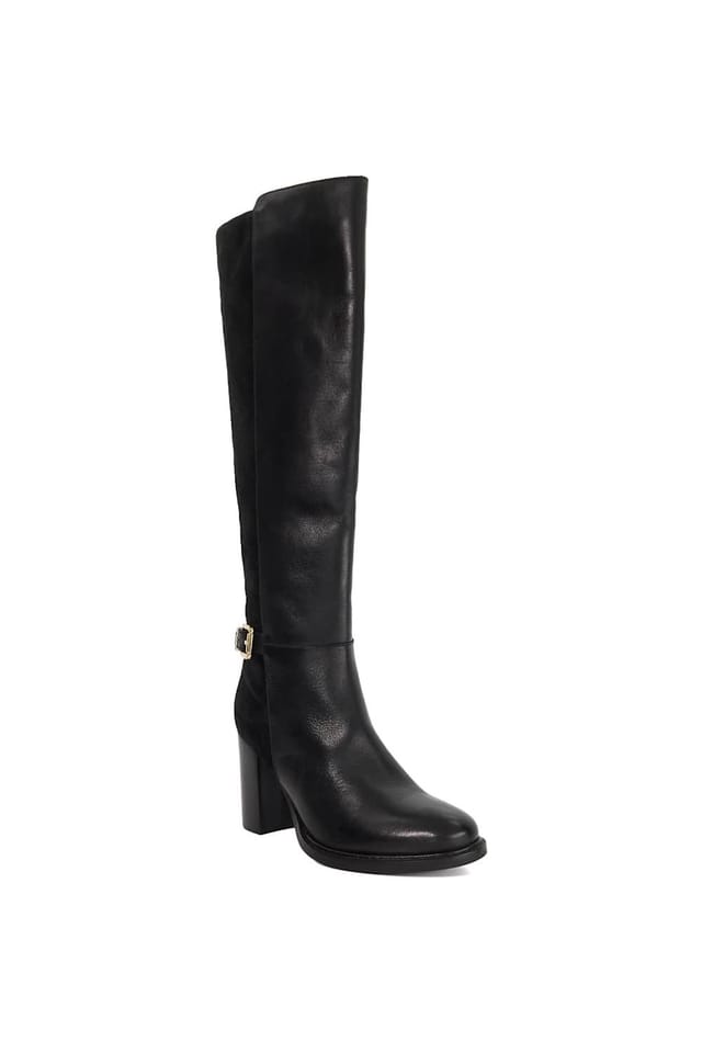 Dune London Dune London Women's 'Secretly' Leather Knee High Boots in Black - 2