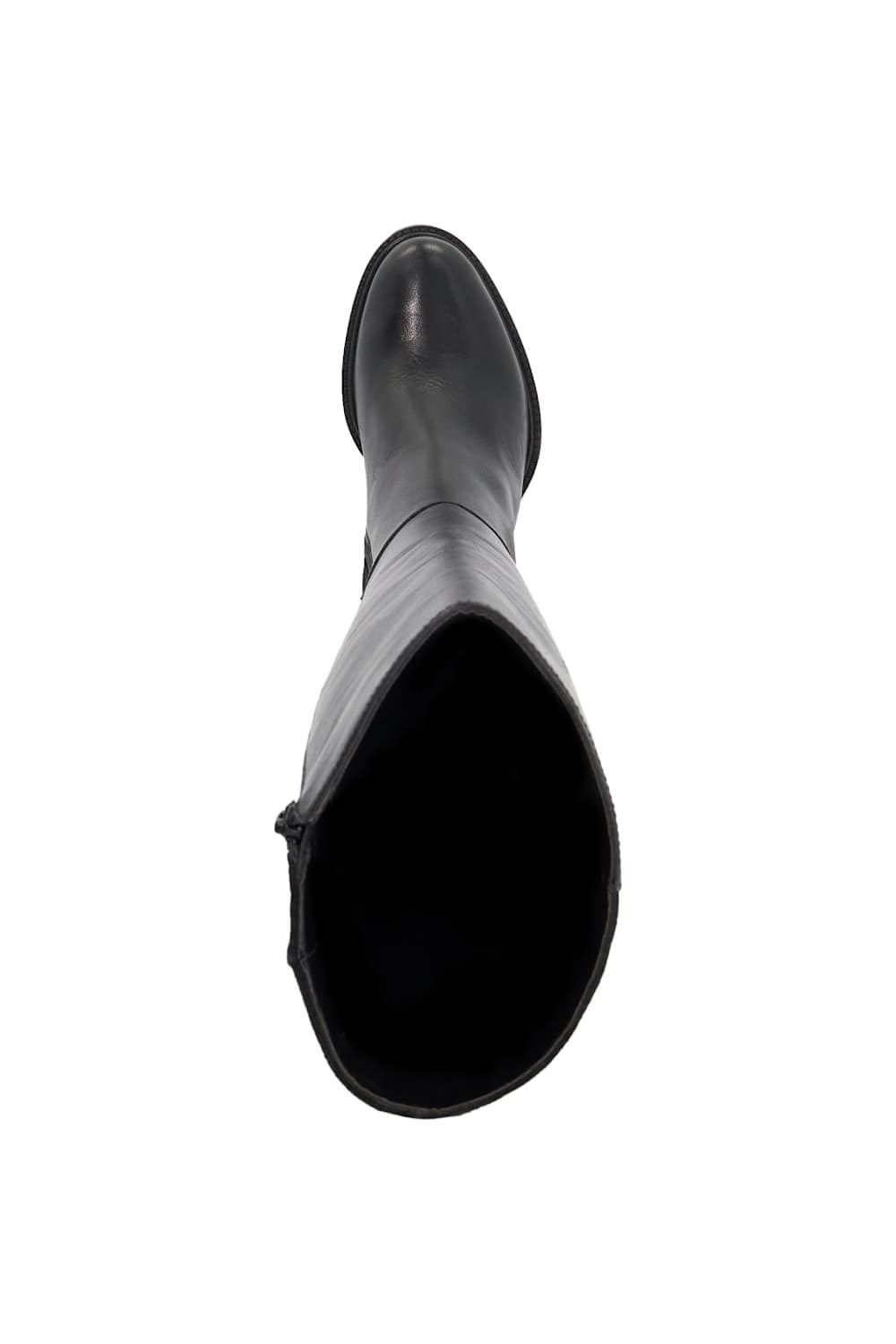 Dune London Dune London Women's 'Secretly' Leather Knee High Boots in Black - 4
