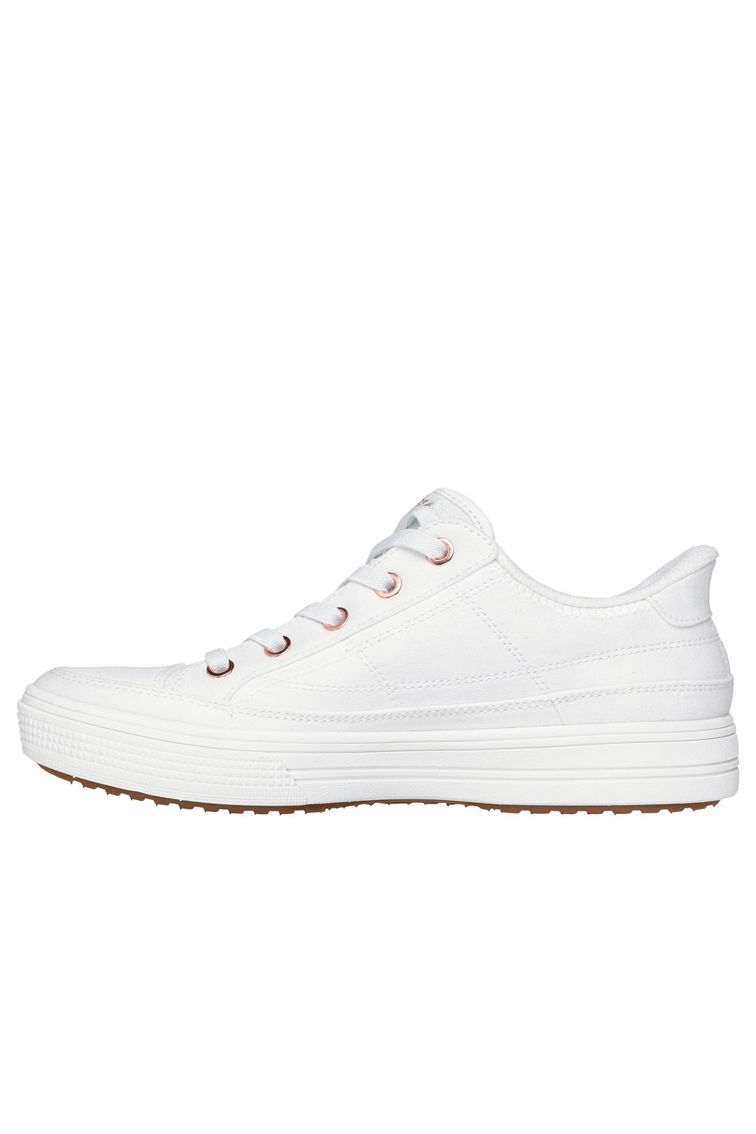 Skechers Skechers Women's Slip-Ins Arch Fit Arcade See Ya There Trainers in White - 4