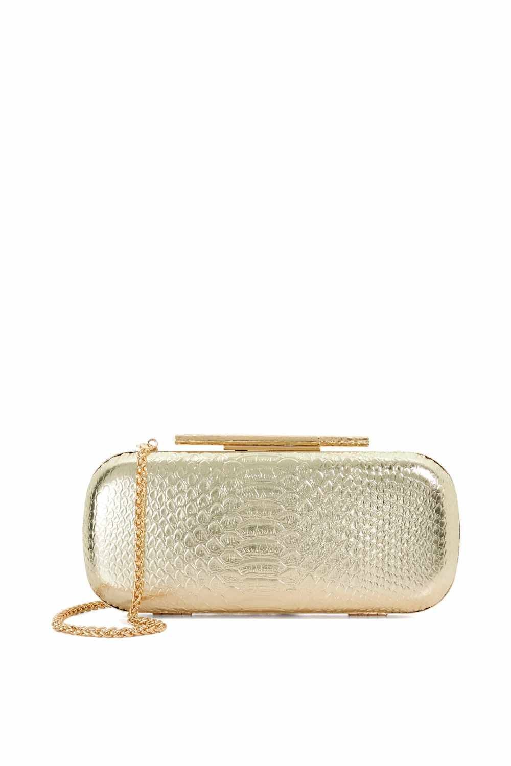 Dune London Dune London Women's 'Body' Clutch in Metallics - 1