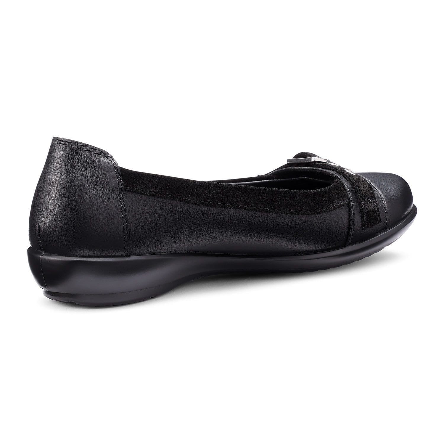 Hotter Hotter Women's Wide Fit 'Sparrow' Shoes in Black - 4