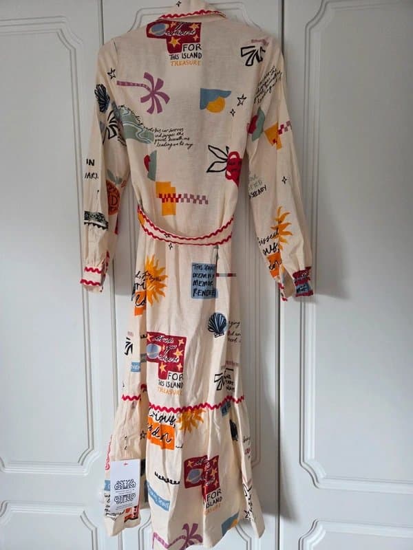 Never Fully Dressed Never fully dressed linen / cotton shirt dress
