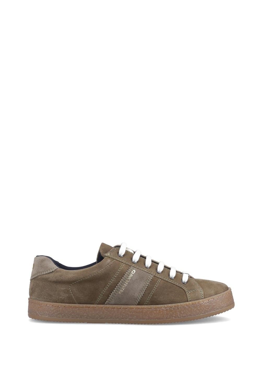 Base London Base London Men's Hopper Cupsole Trainer in Light Green