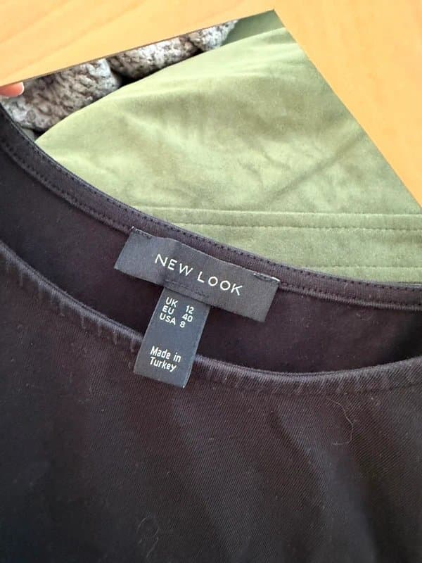 New Look Black tank top