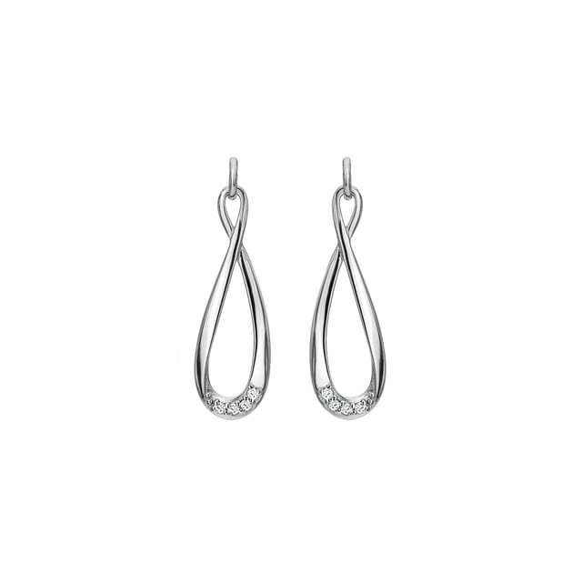 Hot Diamonds Hot Diamonds Women's Flourish Earrings in Silver - 3