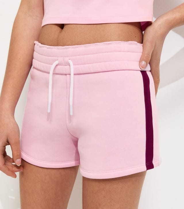 New Look Girls' Pink Side Stripe Drawstring Shorts New Look - 3