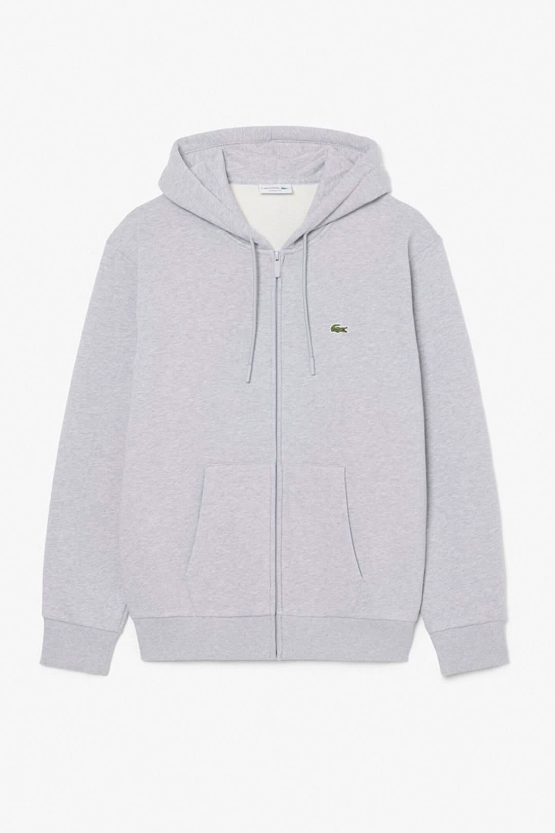Lacoste Lacoste Men's Silver Chine Sweatshirt in Grey