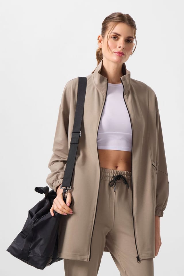 Tommy Life Tommy Life Women's Women's Knit Tracksuit Set in Beige - 3