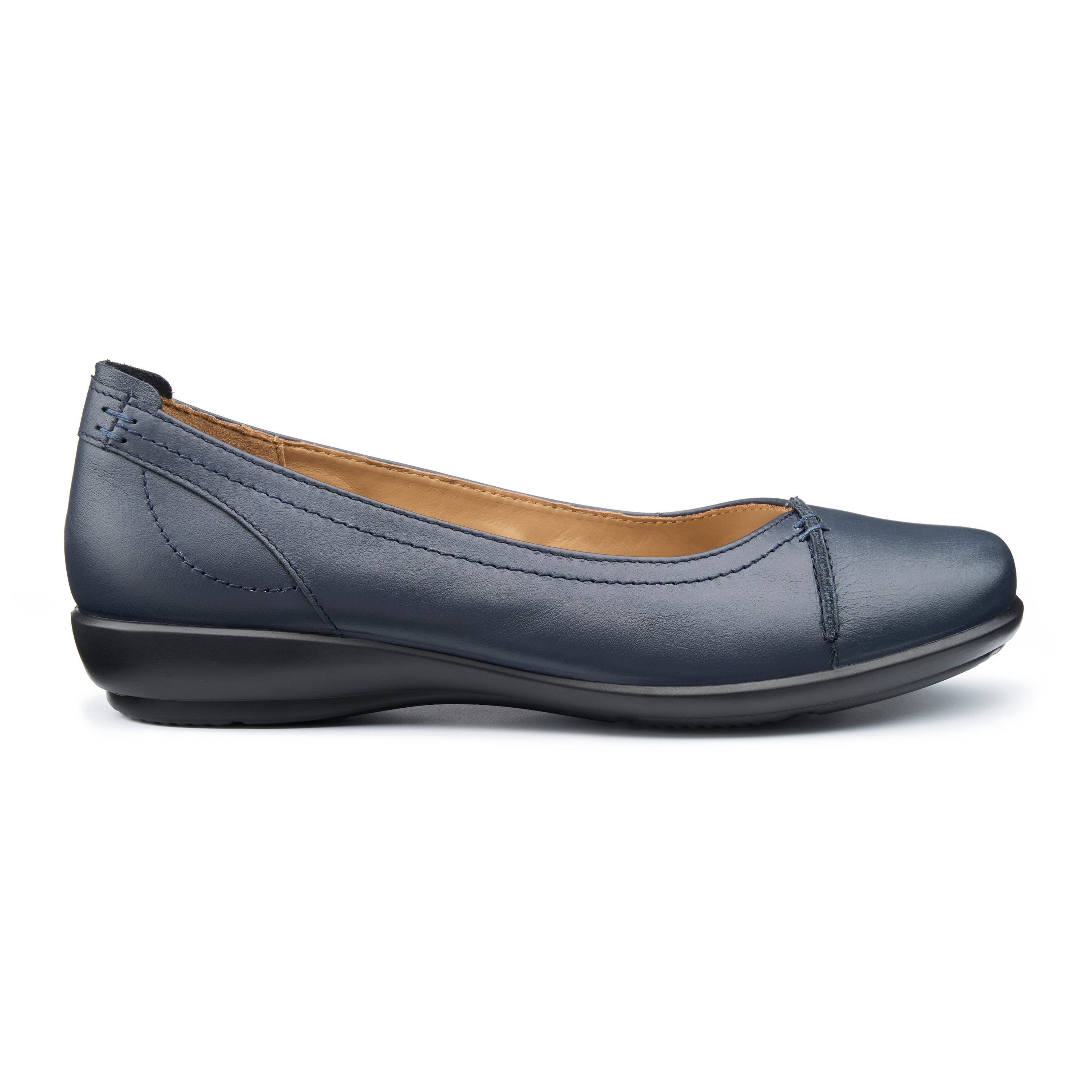 Hotter Hotter Women's 'Robyn II' Ballet Pumps in Mid Navy - 2