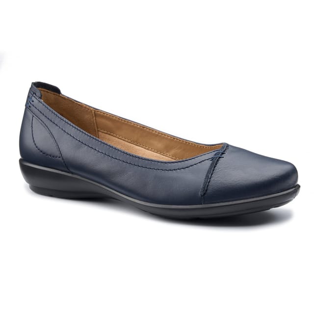 Hotter Hotter Women's 'Robyn II' Ballet Pumps in Mid Navy - 2