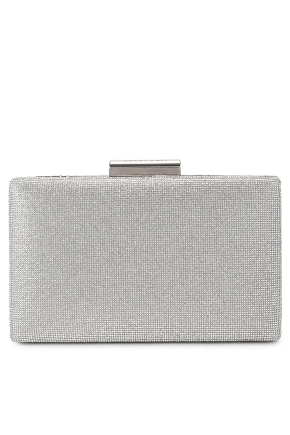 Carvela Carvela Women's 'Palio Hard Clutch' Bag in Silver