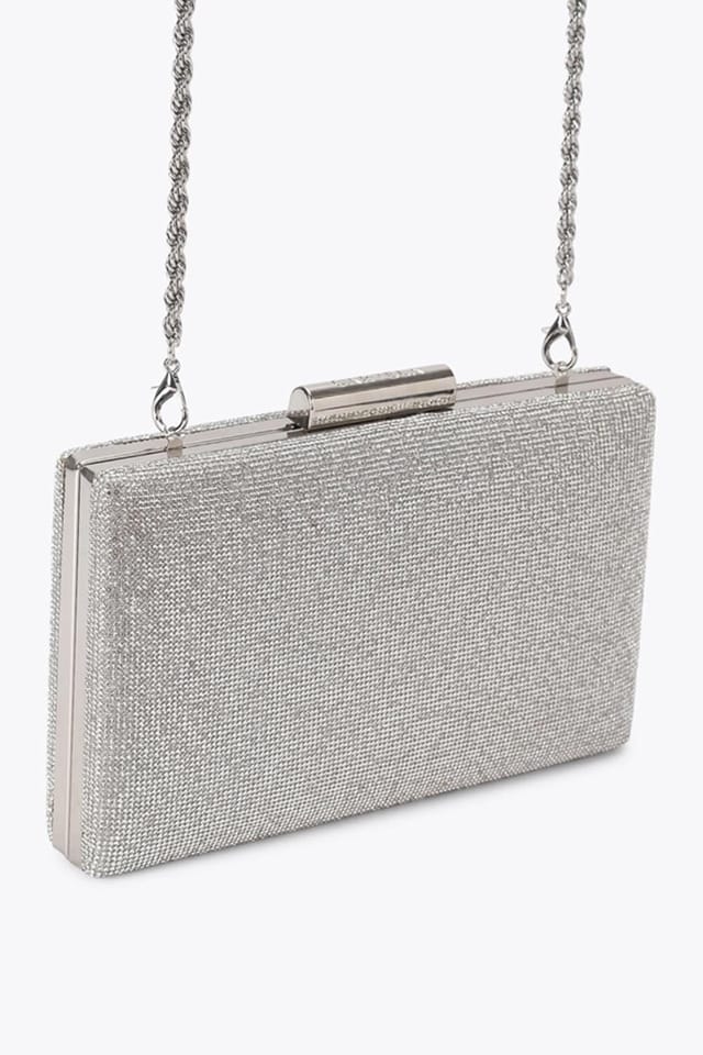 Carvela Carvela Women's 'Palio Hard Clutch' Bag in Silver - 2