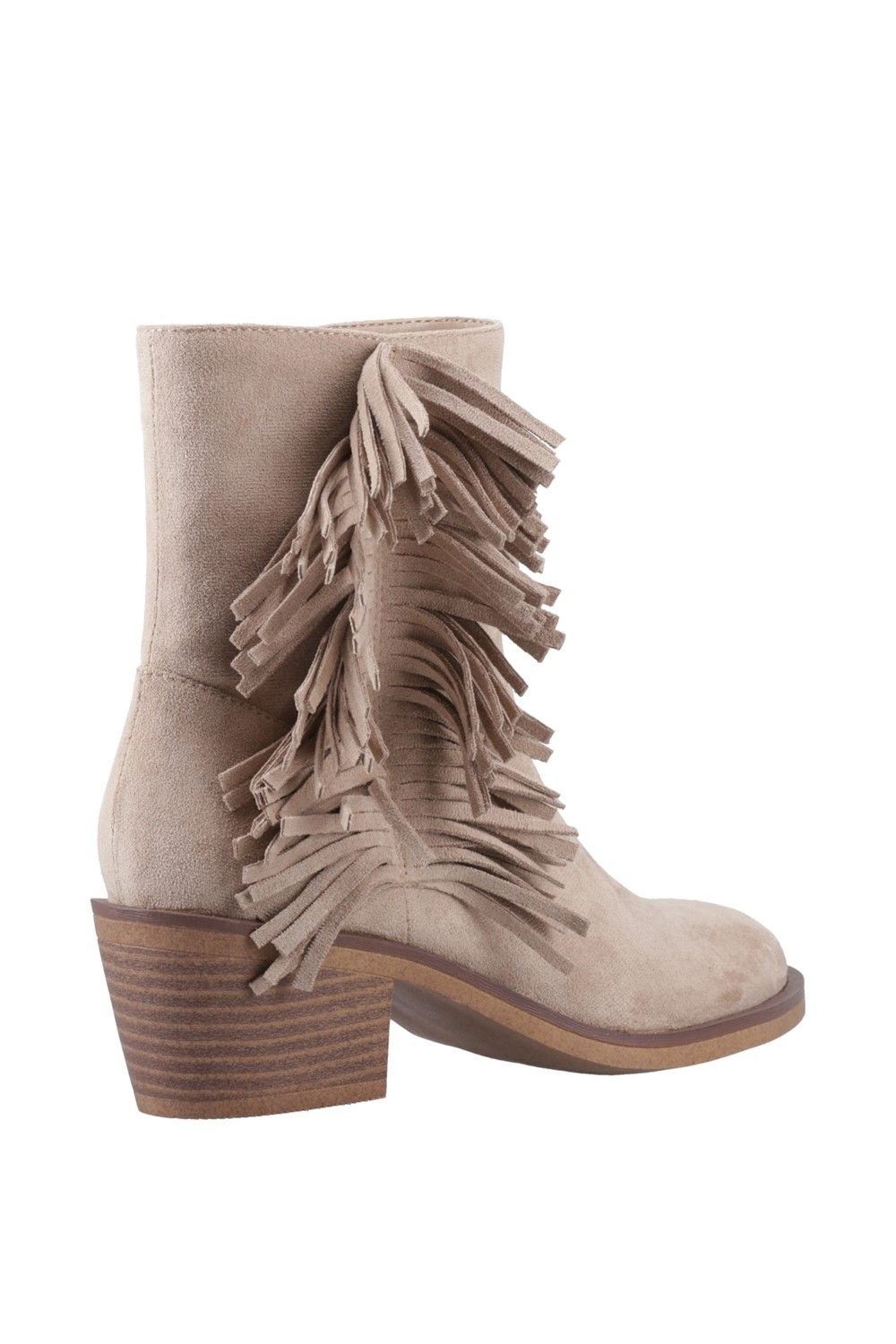 Rocket Dog Rocket Dog Women's Yankee Tassel Cowboy Boots in Taupe - 2