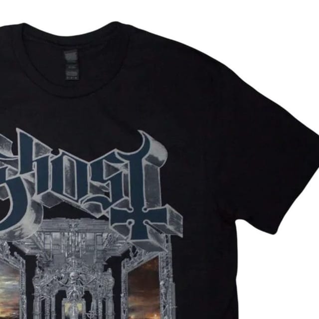 Ghost Ghost Men's Skeleta T-Shirt in Black - 2