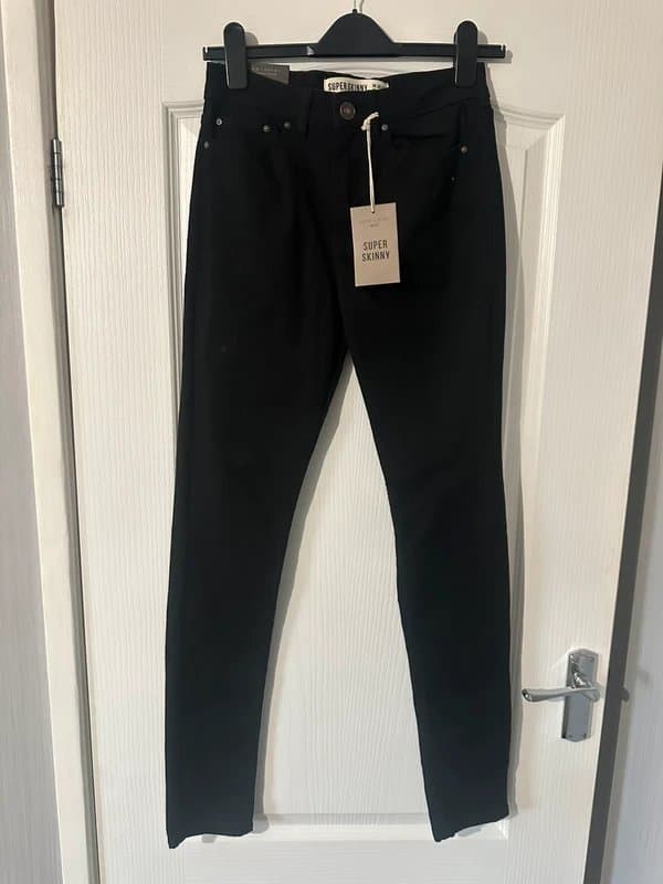 New Look 30-32 W super skinny new look black jeans