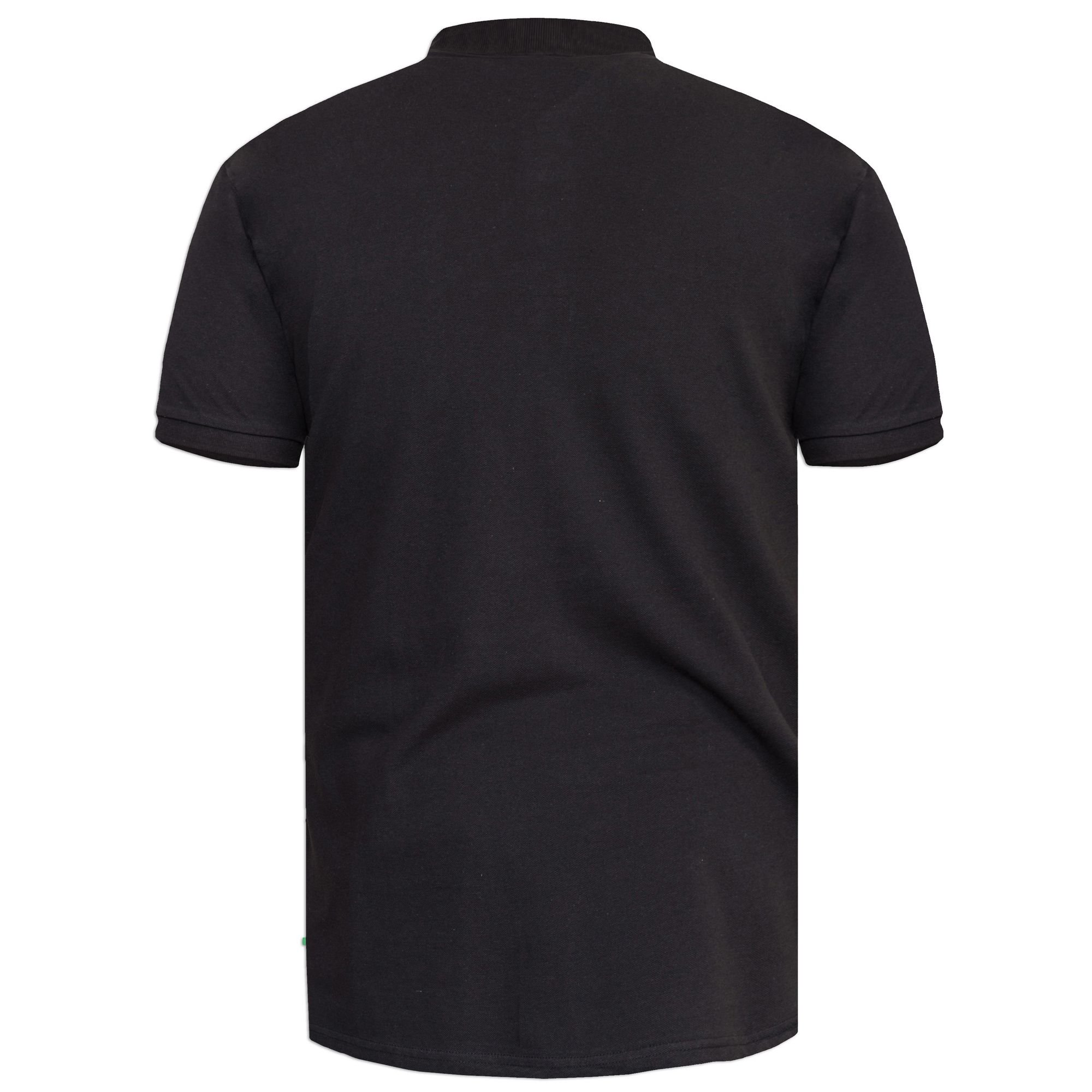 Duke Clothing Duke Clothing Men's Grant Polo Shirt in Black - 2