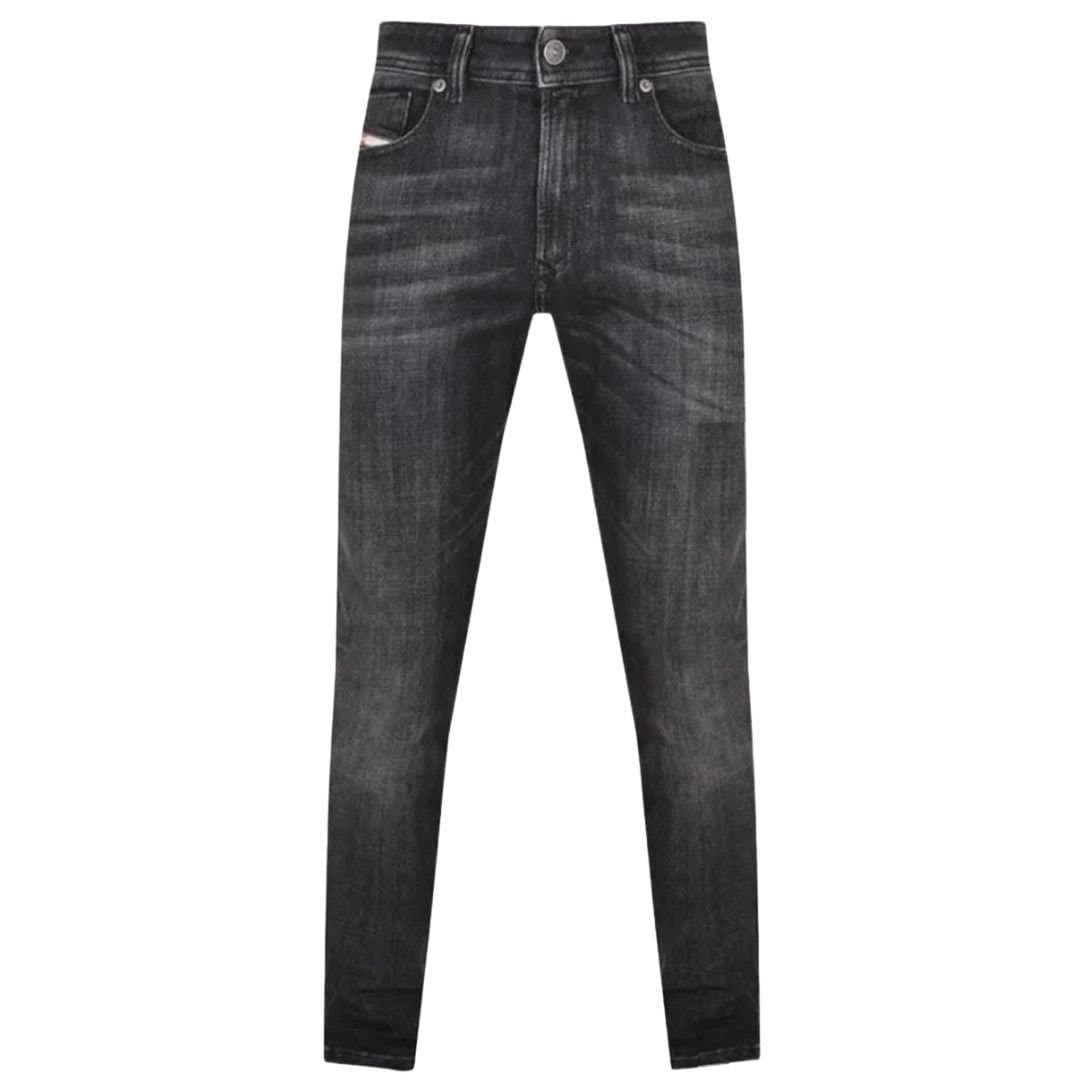 Diesel Diesel Men's 1979 Sleenker Black Faded Denim Jeans