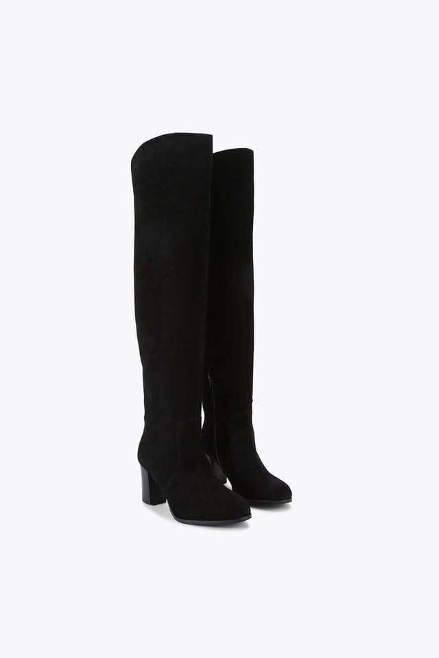 Carvela Carvela Women's 'Martano Otk' Suede Boots in Black - 2