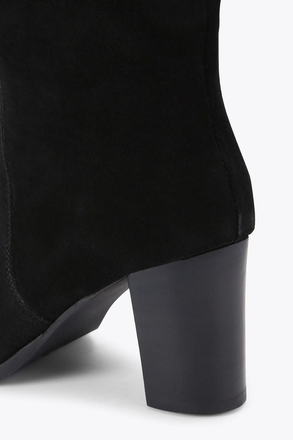 Carvela Carvela Women's 'Martano Otk' Suede Boots in Black - 4