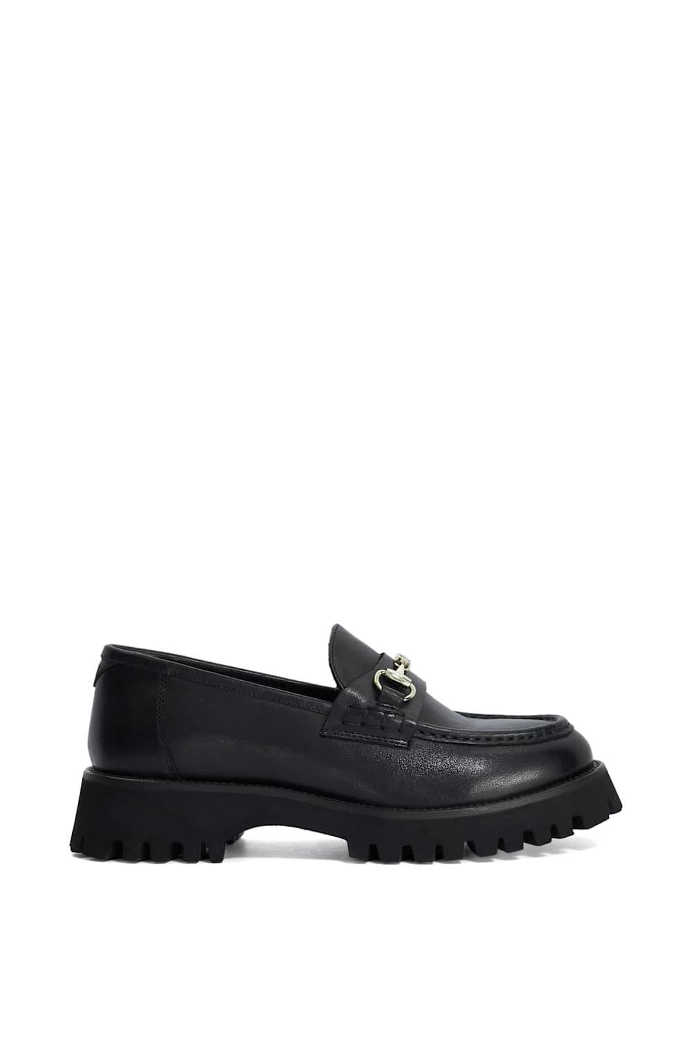 Dune London Dune London Black Leather Loafers