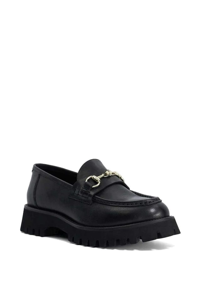 Dune London Dune London Women's 'Grissini' Leather Loafers in Black - 2