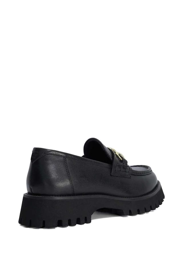 Dune London Dune London Women's 'Grissini' Leather Loafers in Black - 3
