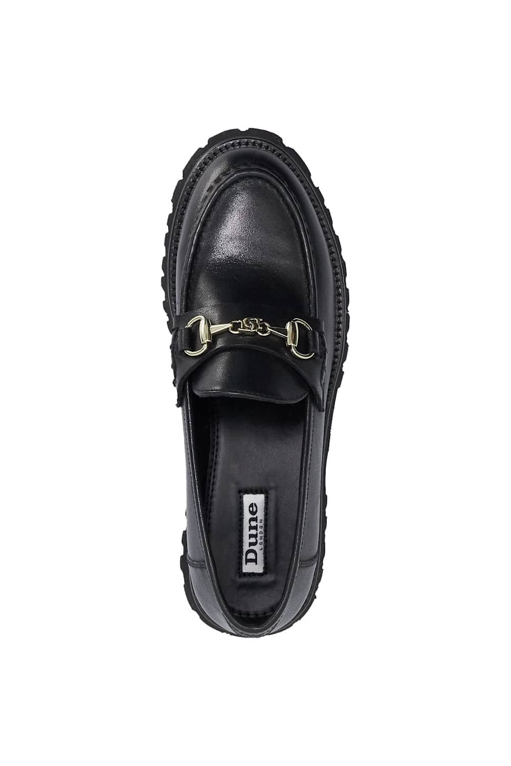 Dune London Dune London Women's 'Grissini' Leather Loafers in Black - 4