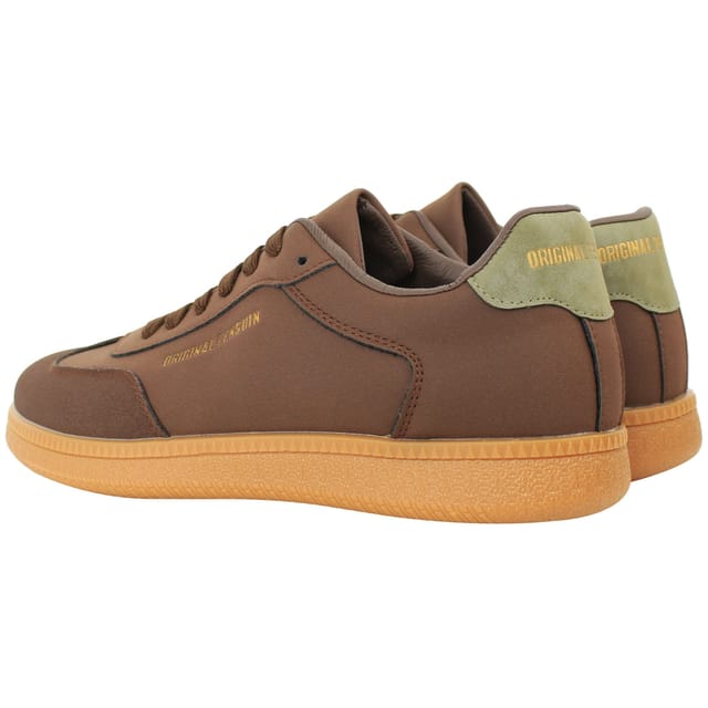 Penguin Penguin Men's Salsa Brown Trainers - 2
