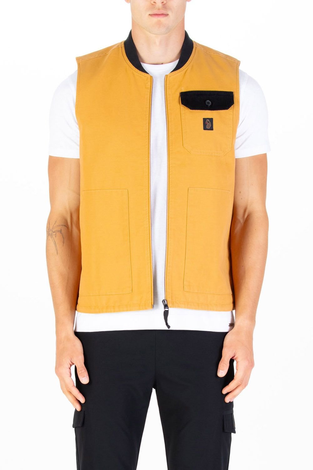 Luke 1977 Luke 1977 Men's Vyrnwy Gilet in Yellow - 2