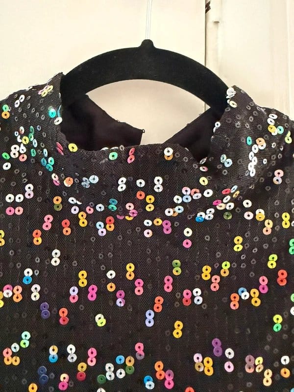 Never Fully Dressed Multi-Colour Sequin Dress Size 16